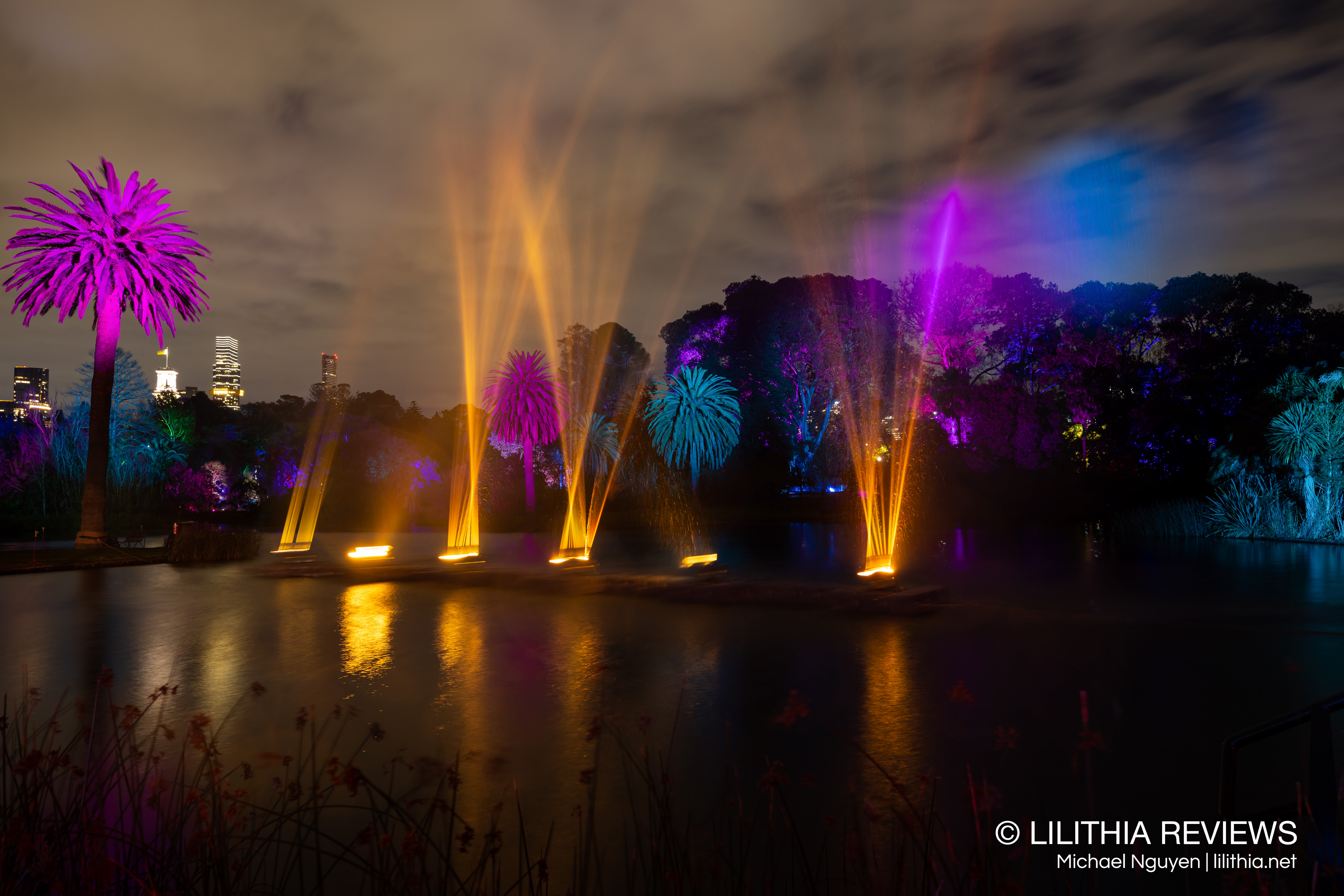 LIGHTSCAPE, Royal Botanical Gardens Victoria – Event Review