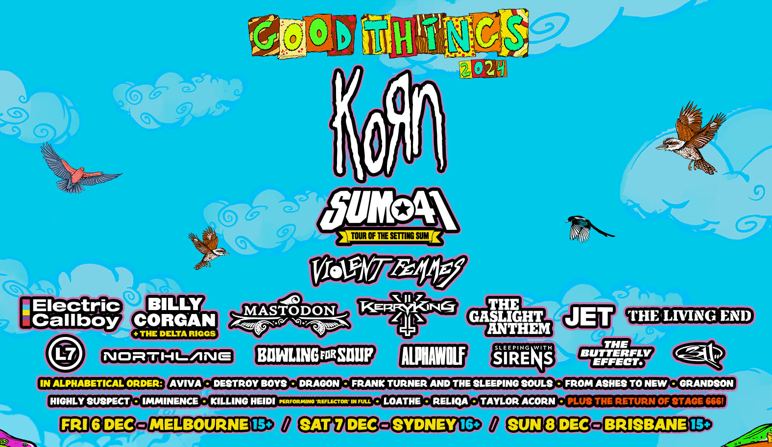 THE GOOD THINGS FESTIVAL 2024 HUGE LINEUP IS HERE LILITHIA REVIEWS