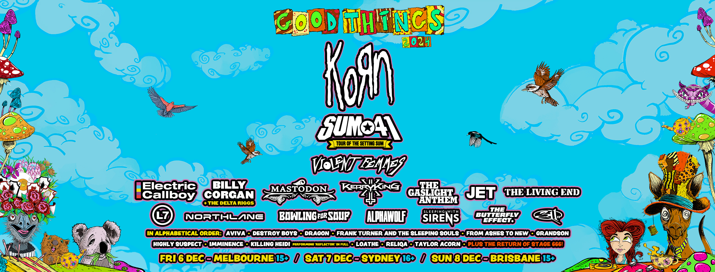 THE GOOD THINGS FESTIVAL 2024 HUGE LINEUP IS HERE LILITHIA REVIEWS